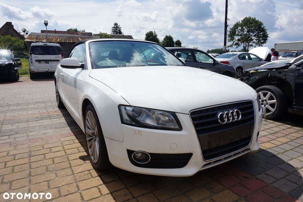 AUDI A5 I 8T CABRIO 2010 LY9C 1.8 TFSI CDHB 160KM LLV BIAŁY na części - 8