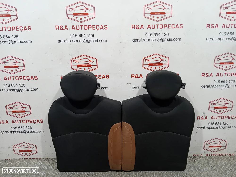 Conjunto de Bancos Mini Cooper S R56 Pele Tecido Original - 13