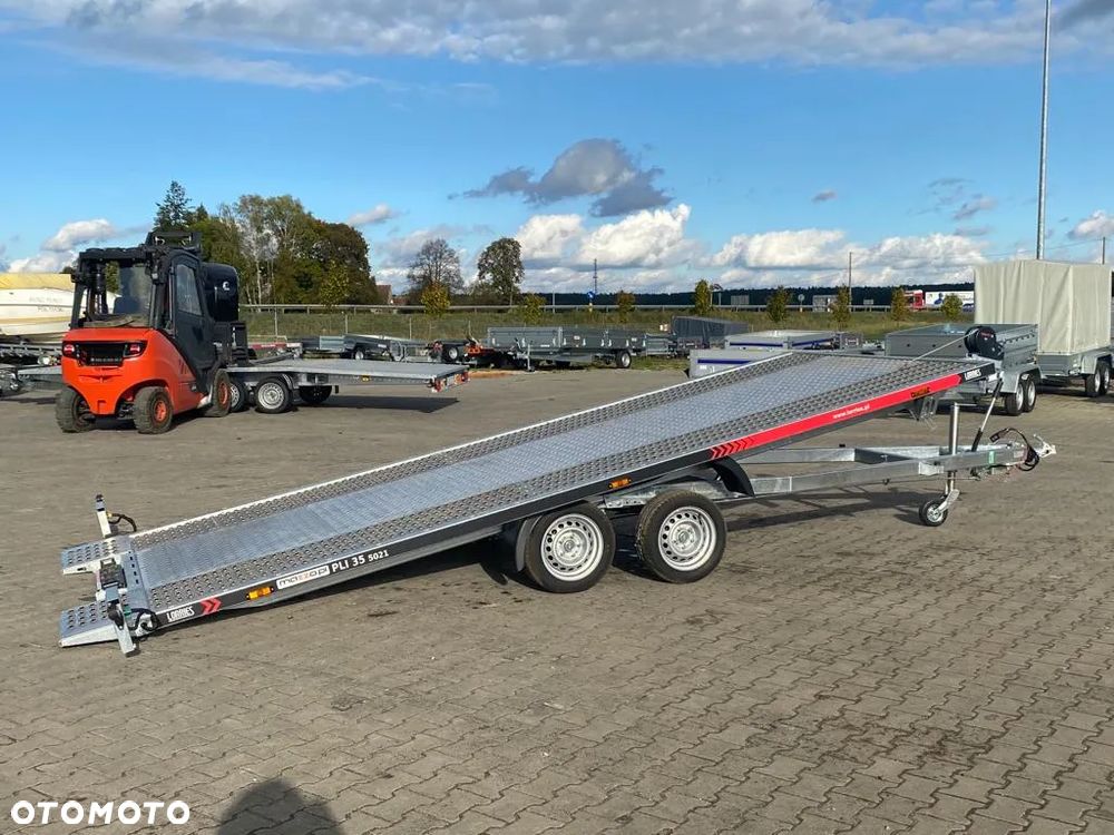 Lorries Dostawa laweta uchylna grawitacyjnie 500x201cm DMC3500kg LAMPY LED, platforma, wypełnienie z blachy alu - 6