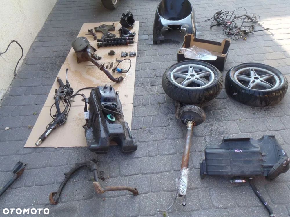 koło felga opona piaggio hexagon dużo częsci - 1