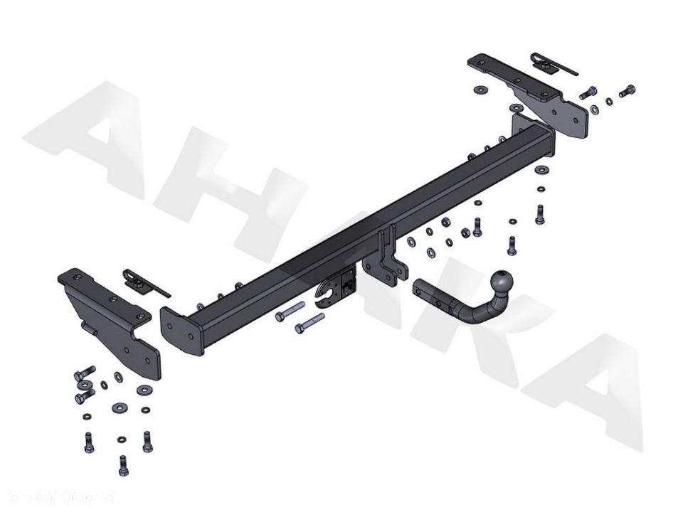 Hak Holowniczy Odkręcany Do Volvo S80 Sedan 2004-2006 - 3
