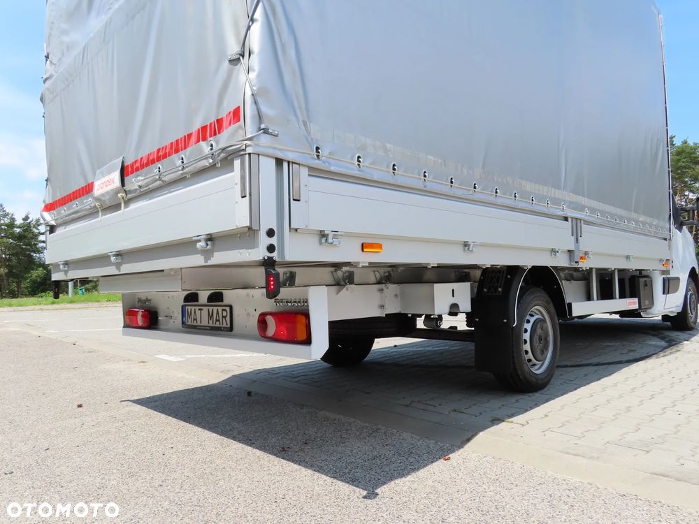Renault Master 2.3 dCi 163 Km WZMACNIANY Plandeka 10 Euro Palet, Skrzynia 4870 mm Długa, 2550 Wysokość, MOŻLIWA FIRANA Stan Jak NOWY Gotowy Dostępny POLECAM - 15