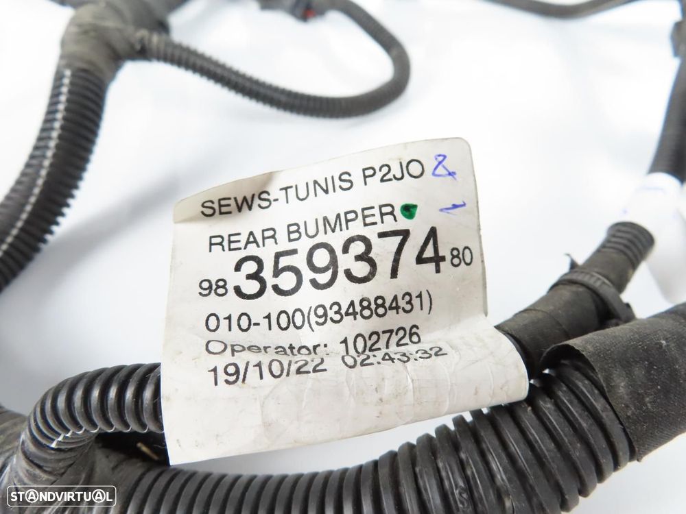 Instalação Sensores PDC Trás Usado / Original OPEL Corsa F Hatchback/OPEL Corsa... - 3