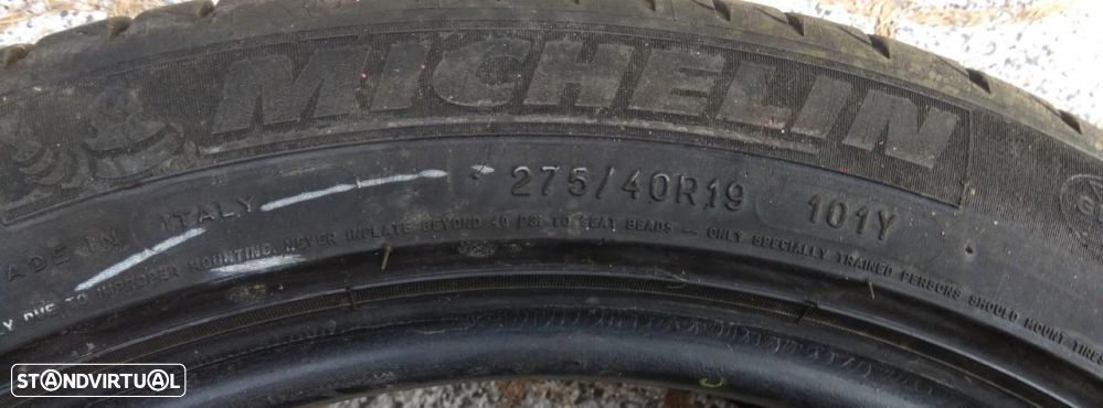 4 Pneus 275/40/19 Michelin Primacy 3 - 4