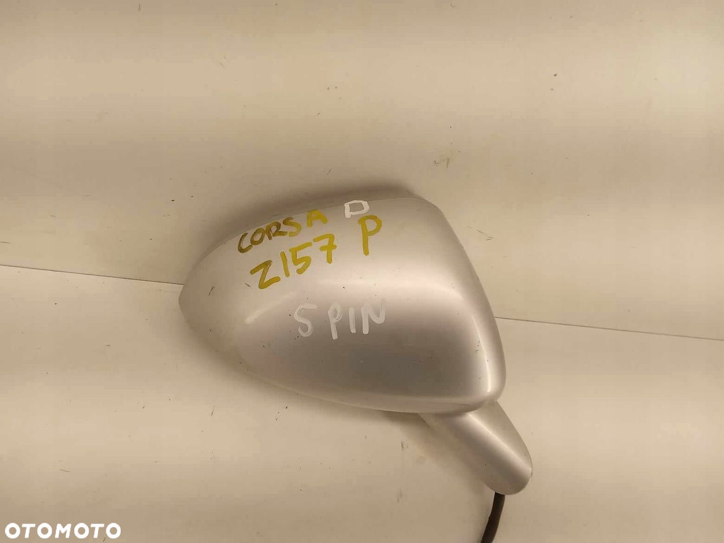 LUSTERKO DRZWI PRAWE OPEL CORSA D 06-11 5 PIN Z157 - 1