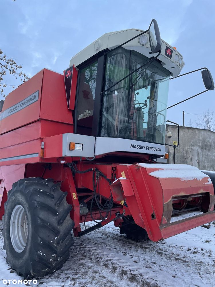 Massey Fergusson MF 30 - kombajn - części kabina sieczkarnia koła most zwolnica - 3
