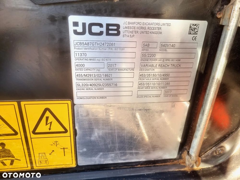 JCB 540-140 jak Manitou MT 1440 R287 - 14