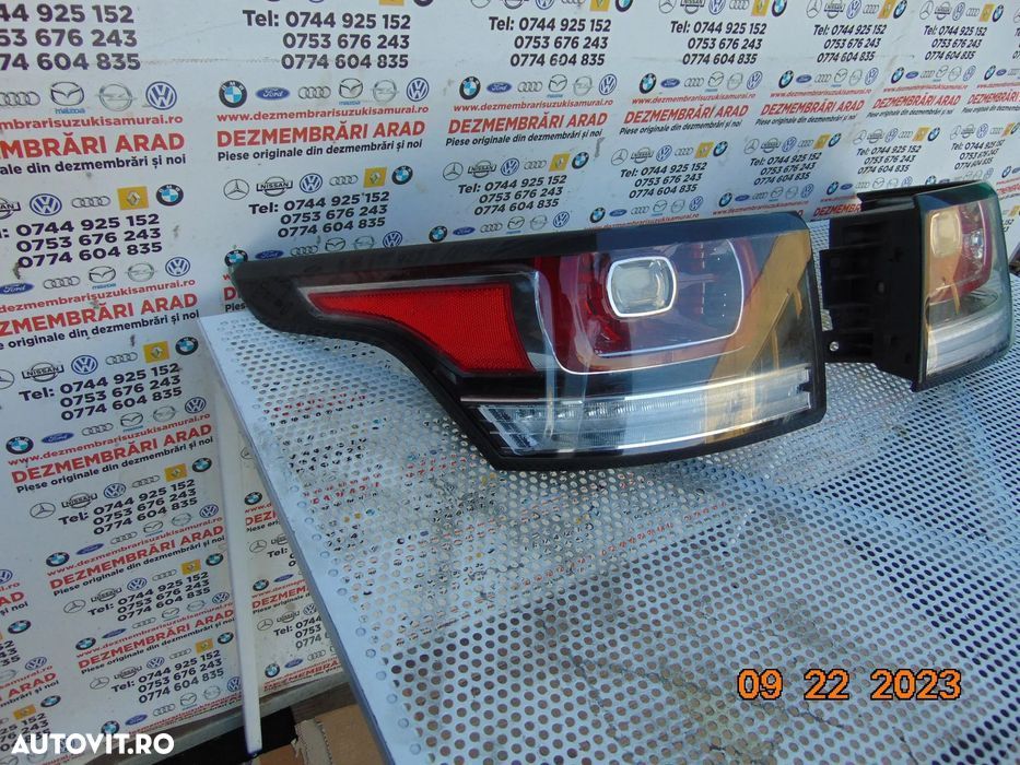 Stop Range Rover Sport 2013-2018 lampa spate tripla stopuri stanga dre - 3