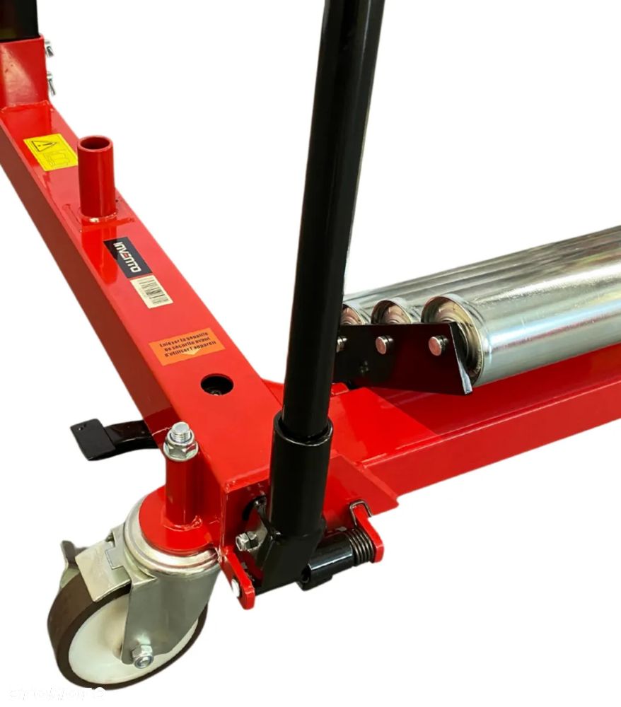 Transporter hydrauliczny do kół 1200 kg | Wózek do opon rolniczych i budowlanych - 3