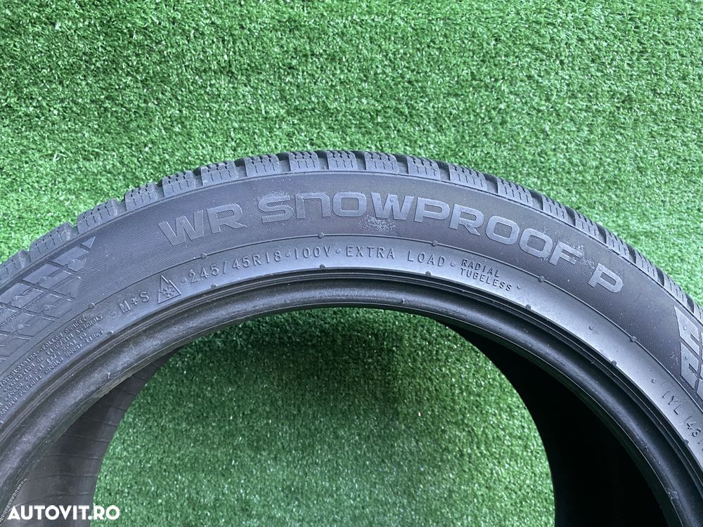 Set 4 anvelope iarna NOKIAN WR SNOWPROOF P 245 45 R 18 Dot 2320 - 4