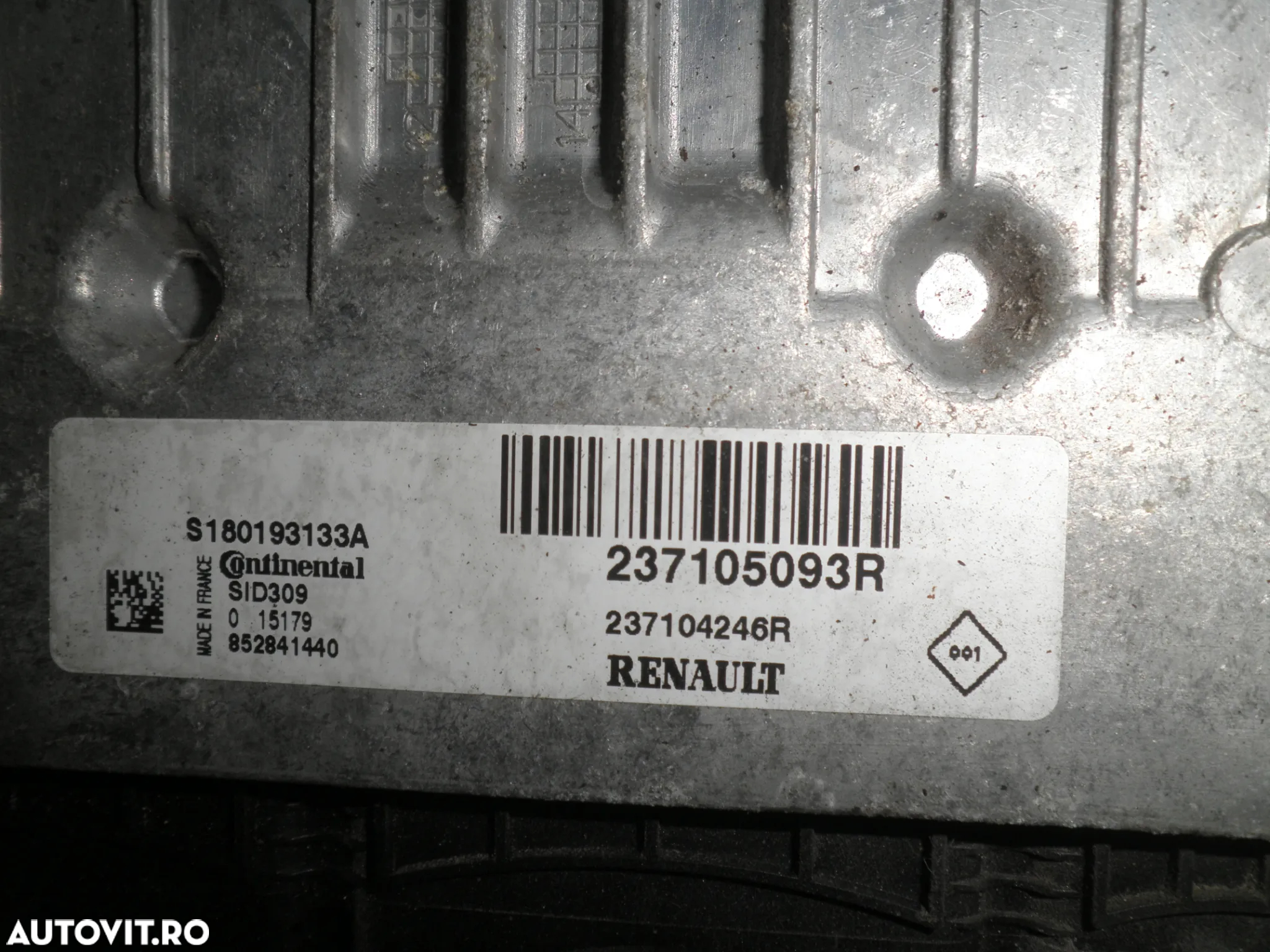 ECU / calculator motor Renault Master 3, Opel Movano B, 2.3 DCI 237105093R SID309 - 3