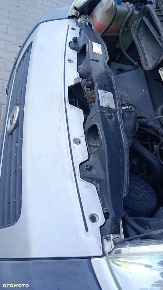 F.V Fiat Ducato III komplet chłodnic Maska biała PEUGEOT BOXER Pas przedni Wzmocnienie czołowe CITROEN JUMPER kompletny przód błotnik przedni biały lewy prawy - 5