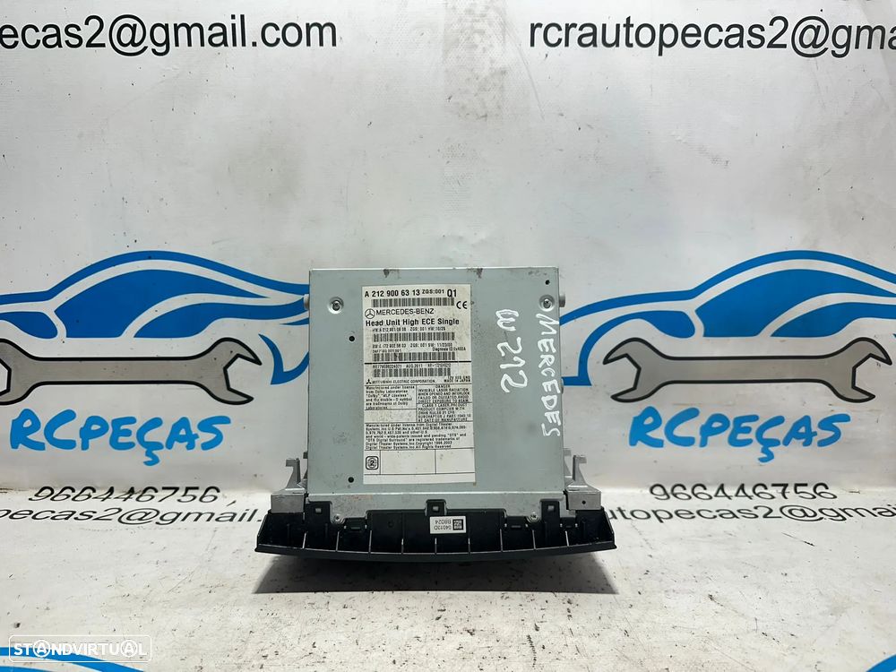 .Auto Radio Original Mercedes Benz W212 Classe E Head Unit High ECE Single 2009 - 2016 - 7