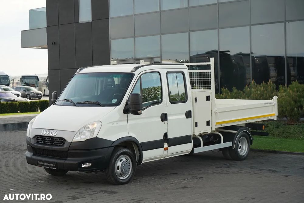 Iveco DAILY 35-130 / BASCULATOR / CU DOUA OPȚIUNI - 7 LOCURI / DOUĂ LOCURI / MANUAL / IMPORTAT - 12