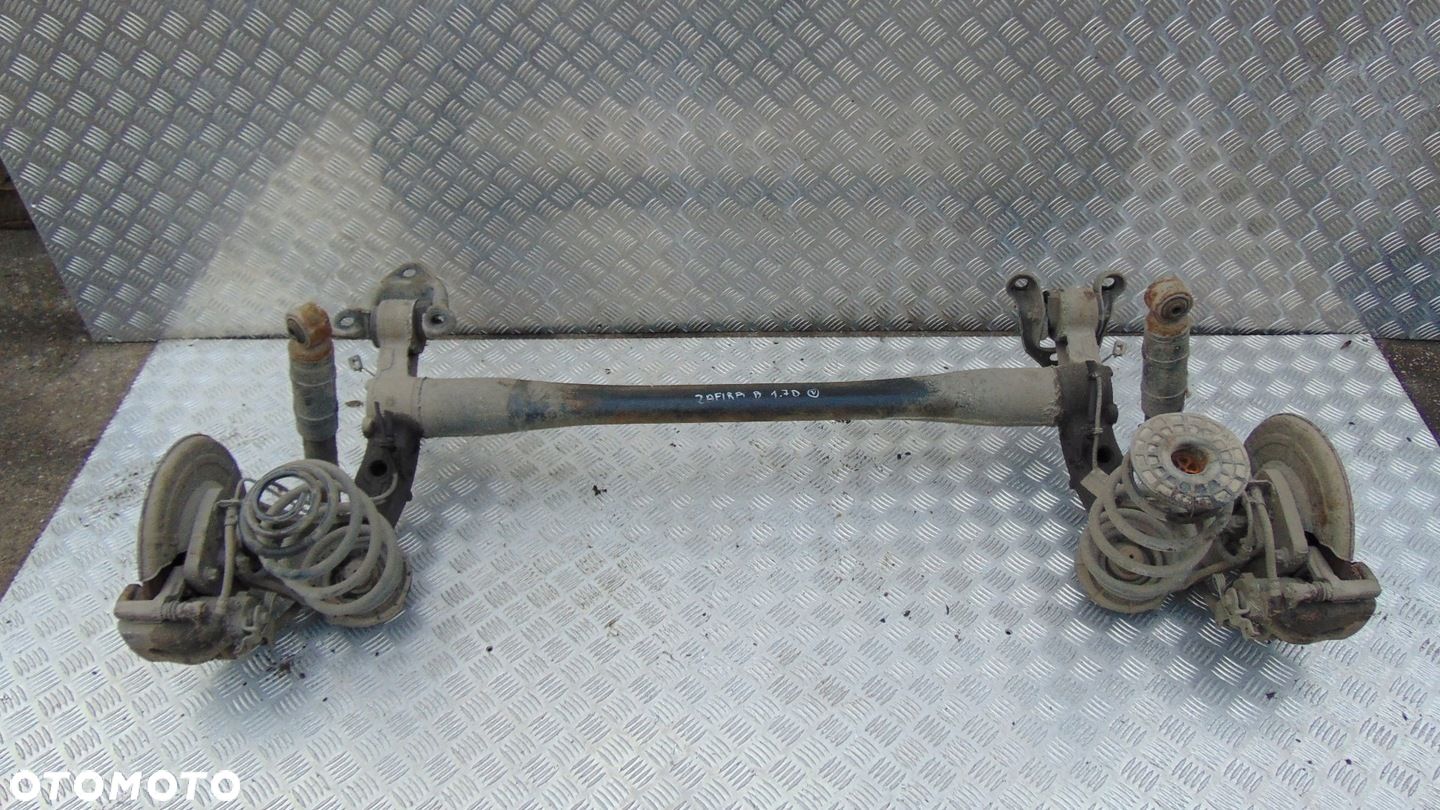 OPEL ZAFIRA B 05- SANKI WÓZEK BELKA ZAWIESZENIA TYŁ - 1