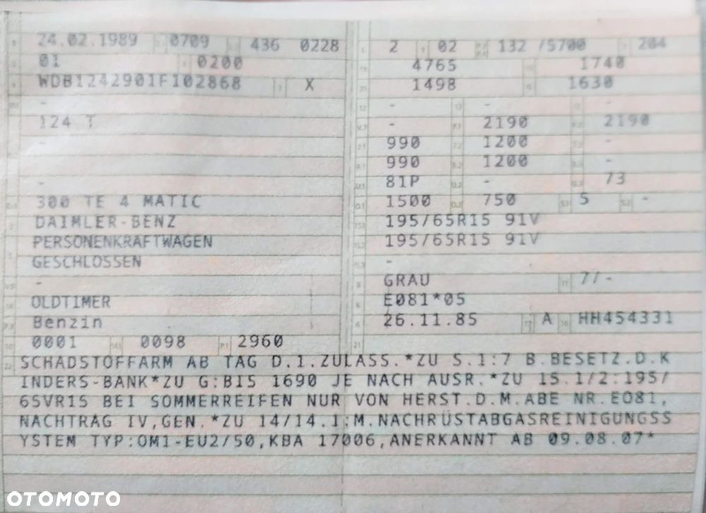 Mercedes-Benz W124 (1984-1993) - 10