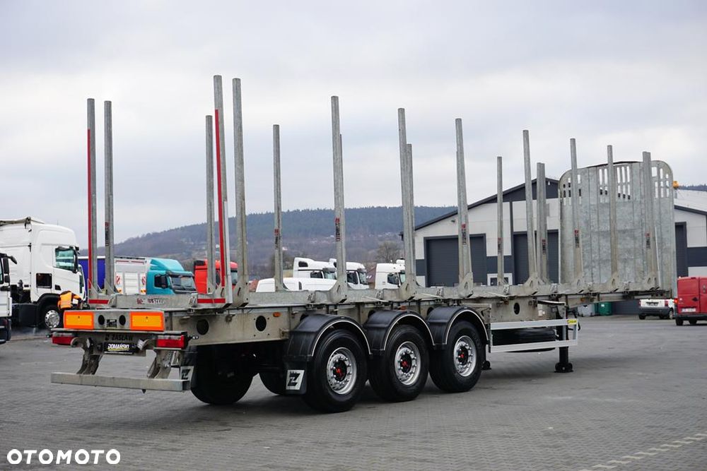 Zaslaw / KŁONICOWA / DO DREWNA / WAGA 6 400 KG / OŚ PODNOSZONA - 5