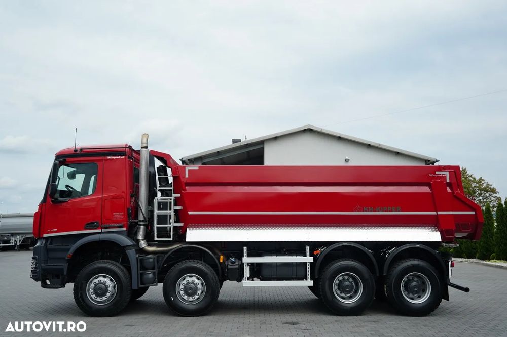 Mercedes-Benz AROCS 4145 / 8x8 / BASCULATOR SPATE / KH-KIPPER / EURO 6 - 9