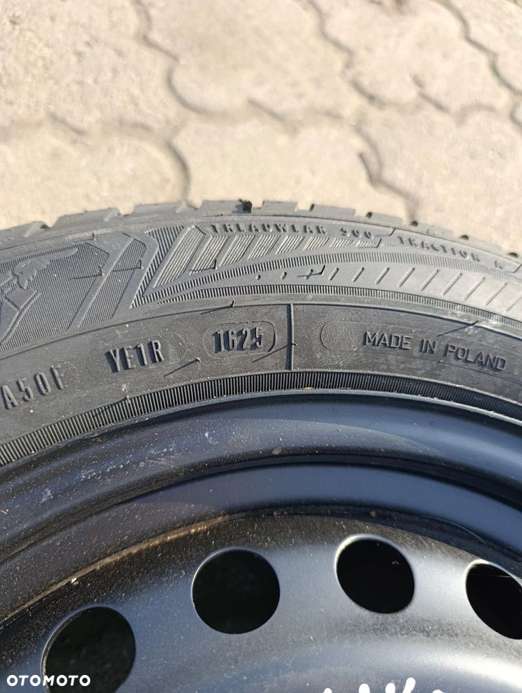 Focus MK3 koło zapasowe 16" zestaw lewarek klucz komplet opona 205-55-16 25 rok rozstaw śrub 5x108 Ford - 2