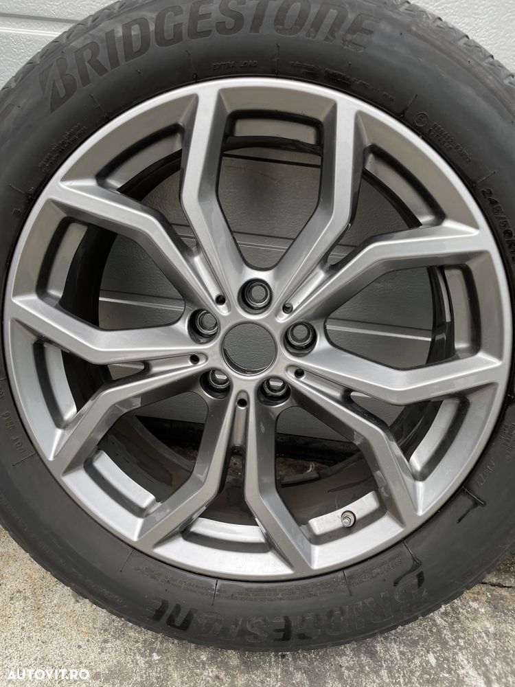 Jante BMW X3 G01 X4 G02 model 694 complete cu anvelope si senzori - 6