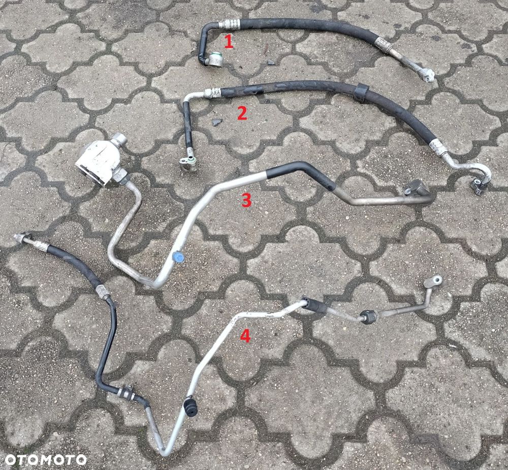 Audi A2 rurka klimatyzacji przewód 1,4TDI EU - 1