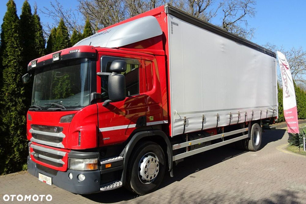 Scania P250 Euro 6 sypialna, firanka 18pal, winda, sprowadzony - 17