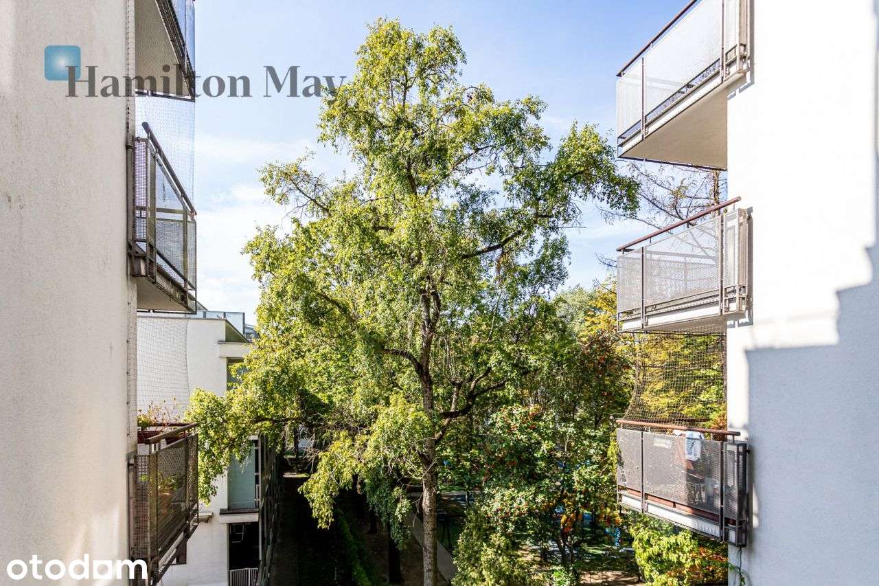 Apartament z widokiem na piękny starodrzew