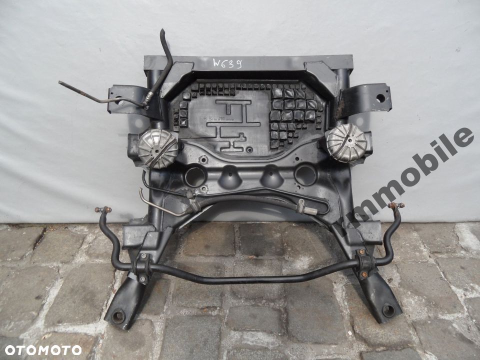 SANKI KOŁYSKA WÓZEK BELKA MERCEDES VITO VIANO W639 - 1