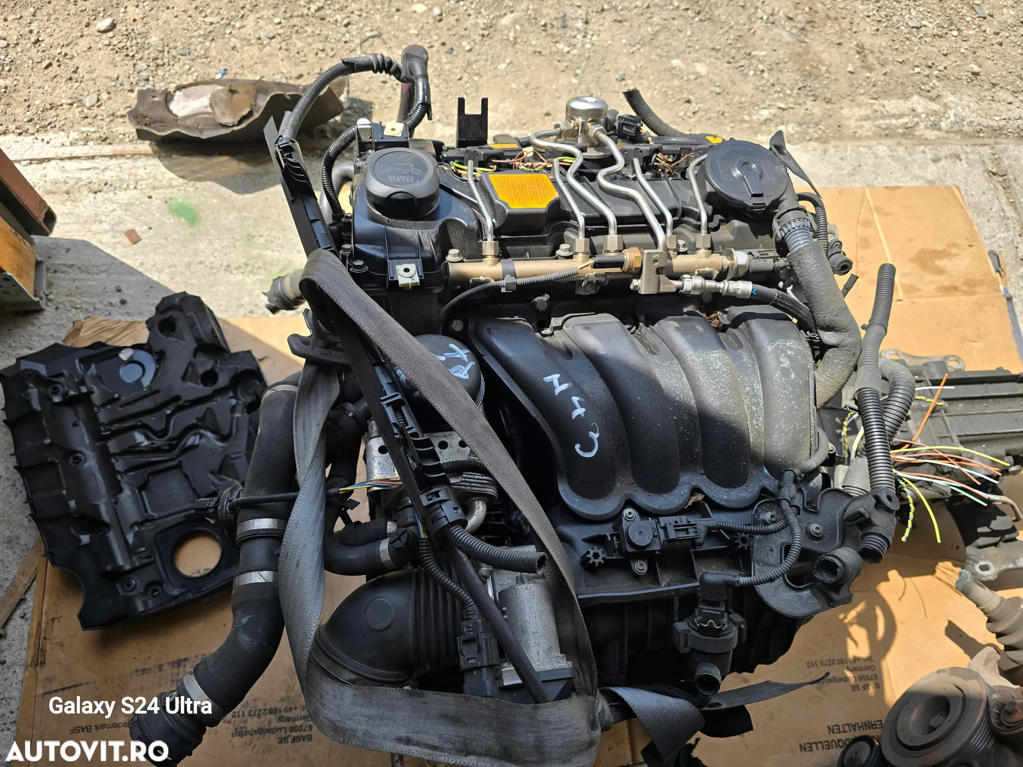 Motor BMW seria 1, 2.0 benzina tip N 43,an 2009 euro 5,fara anexe si accesorii - 2