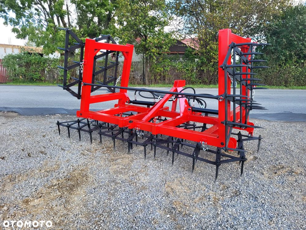 BRONY POLOWE HYDRAULICZNIE składane CIĘŻKIE *5pól *2 siłowniki *20 ząb - 4