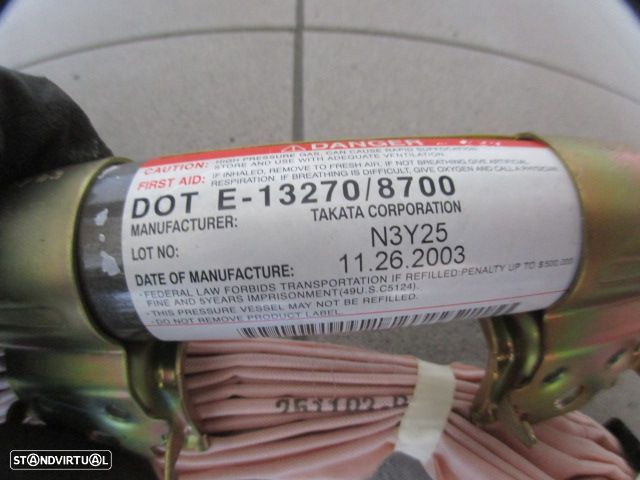 Airbag Cortina E132708700 N3Y25 TOYOTA RAV 4 D4D 2004 2.0D4D 115CV 5P PRETO ESQ - 2