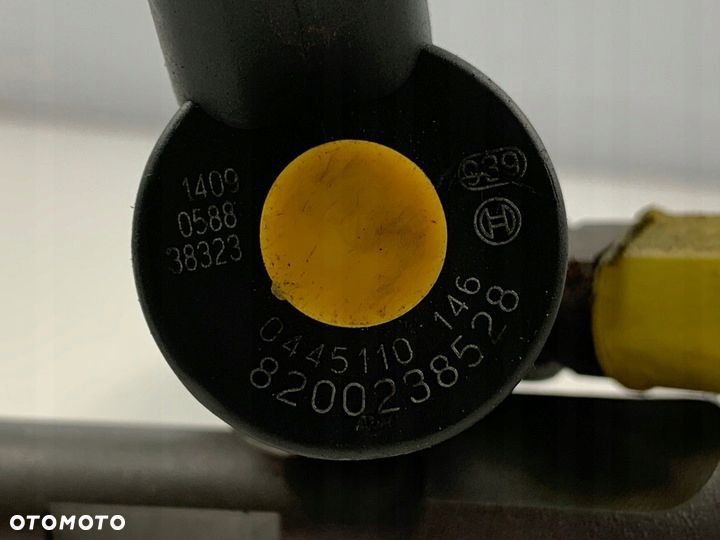 WTRYSKI RENAULT OPEL 0445110146 WYDRUK TEST 8200238528 1.9 DCI - 4