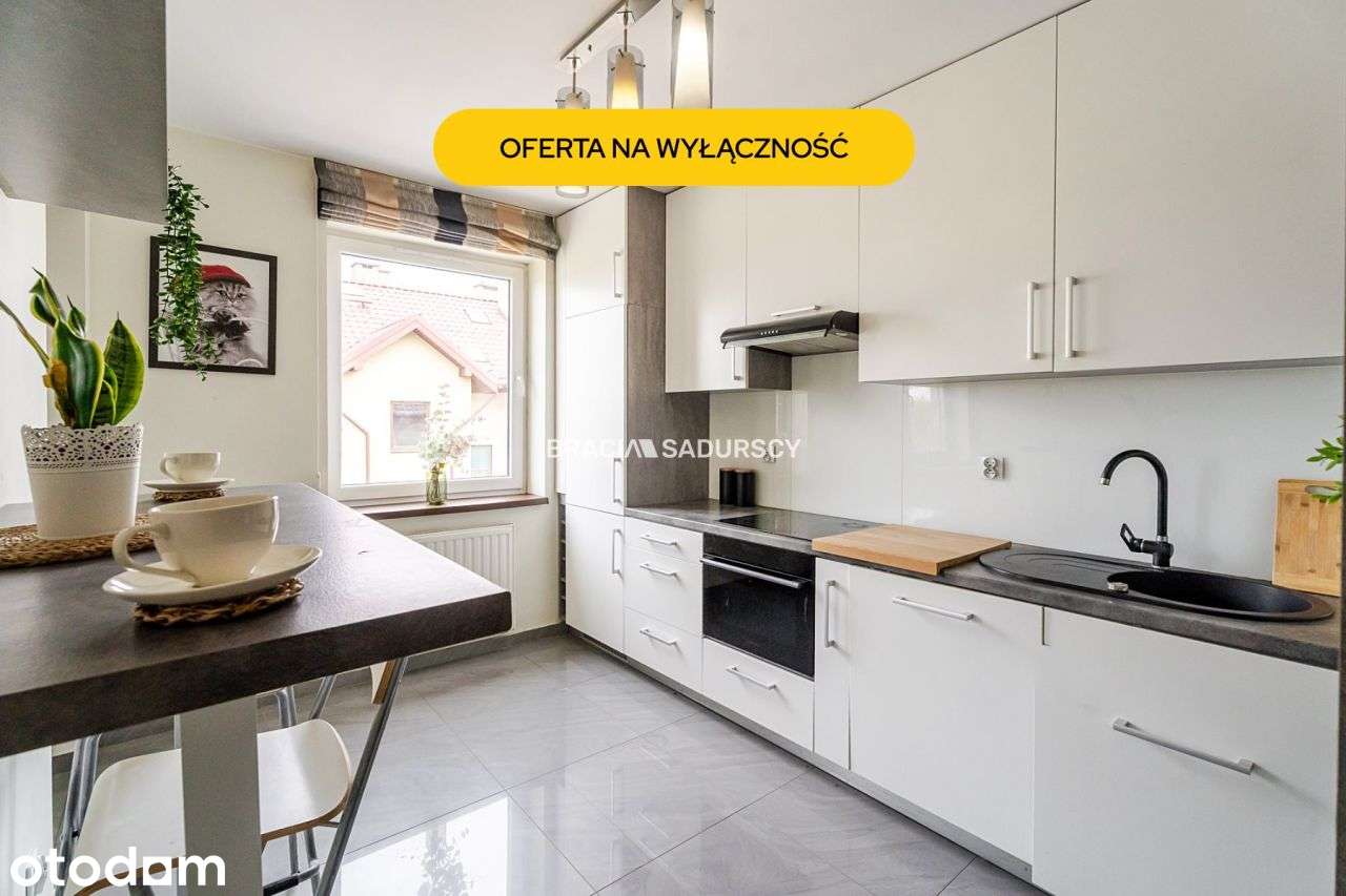 Dwupoziomowe mieszkanie 70 m² w granicy Krakowa