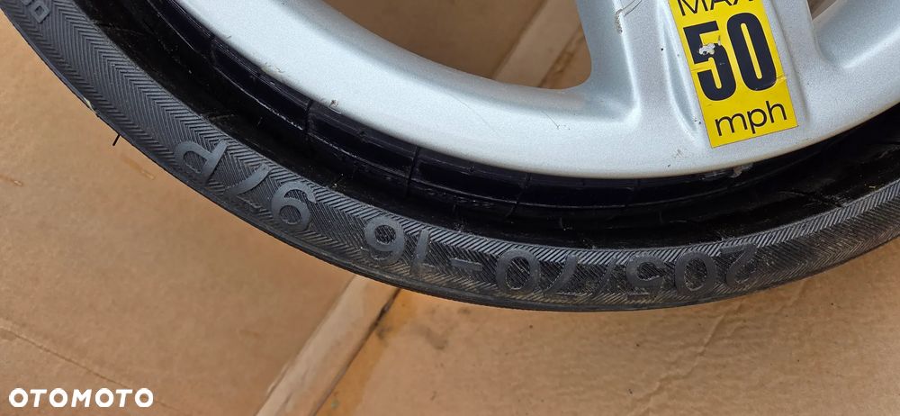 Koło dojazdowe zapasowe Audi A6 C5 Allroad 5x112 16 - 4