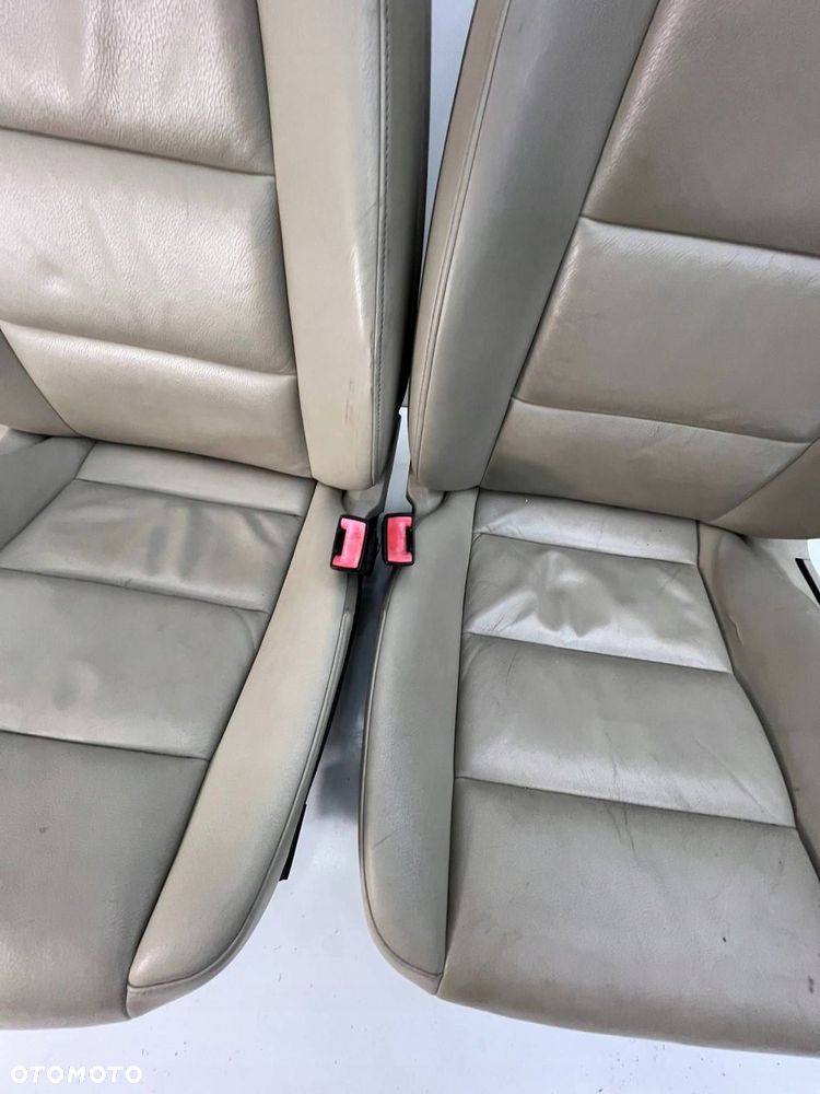 Komptel skórzanych, elektrycznych foteli z boczkami Audi A6 S6 C6 4F - 10