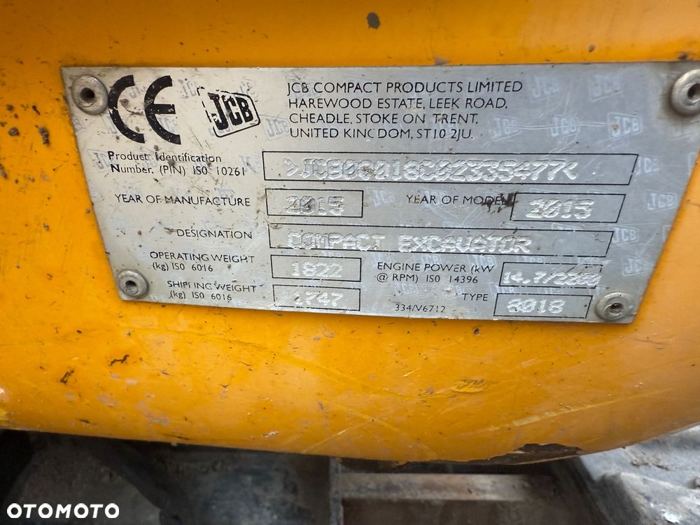 JCB 8018 - 3