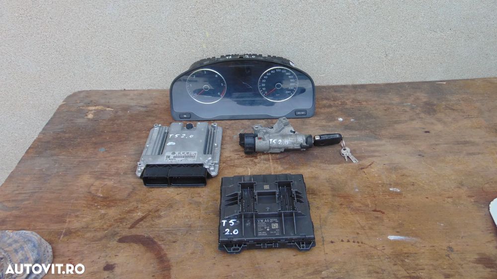 Kit pornire Volkswagen Transporter T5 2.0 diesel an 2009-2015 cod 03L907309K - 1