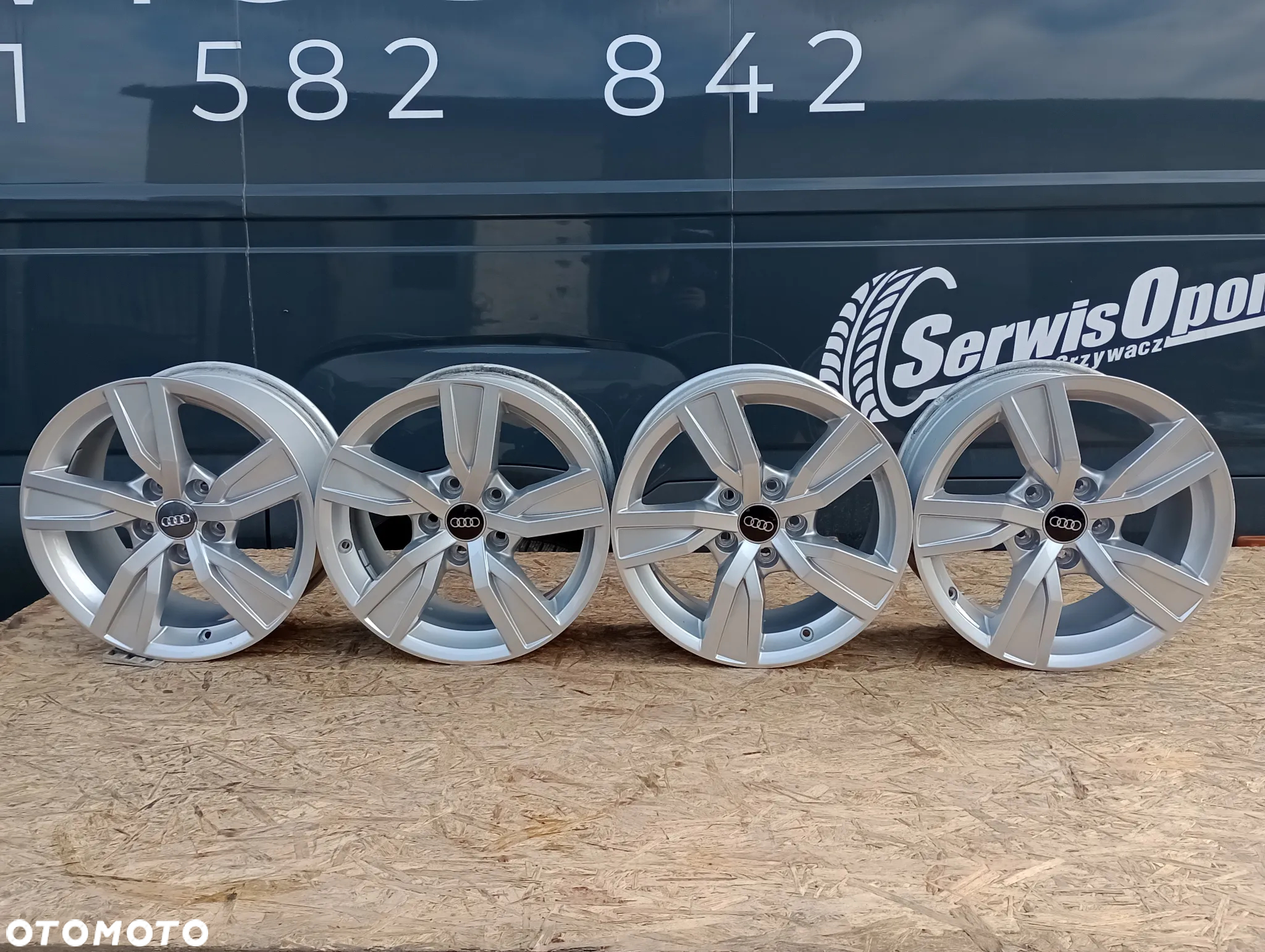 FELGI ALUMINIOWE 5x112 R16 7J ET35 AUDI A3 A4 A6 - 3