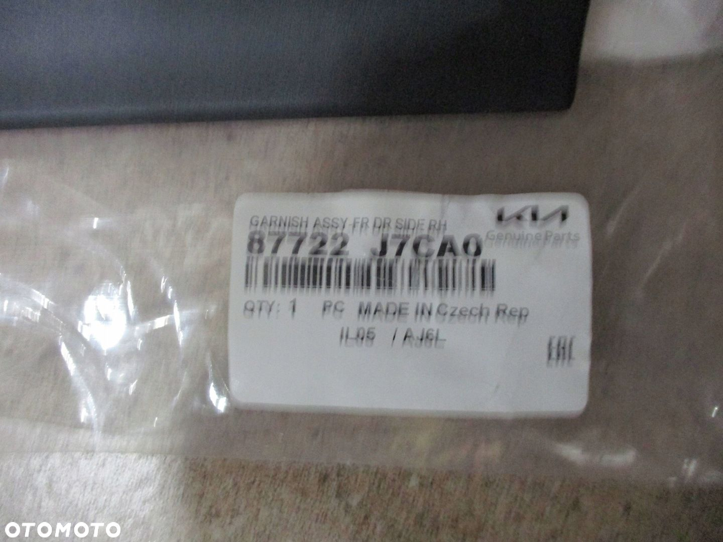 LISTWA DRZWI PRZEDNICH LEWYCH KIA X CEED - 5