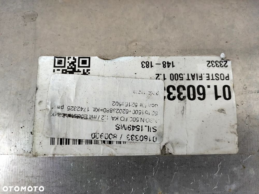 nowy tłumik mts 01.60333 fiat 500 panda ii ford ka mk2 - 4