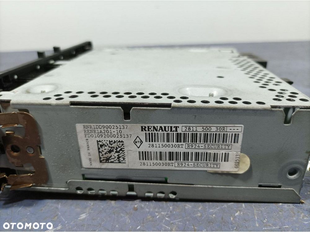 RENAULT MEGANE III RADIO RADIOODTWARZACZ CD 281150030R K4M858 - 5