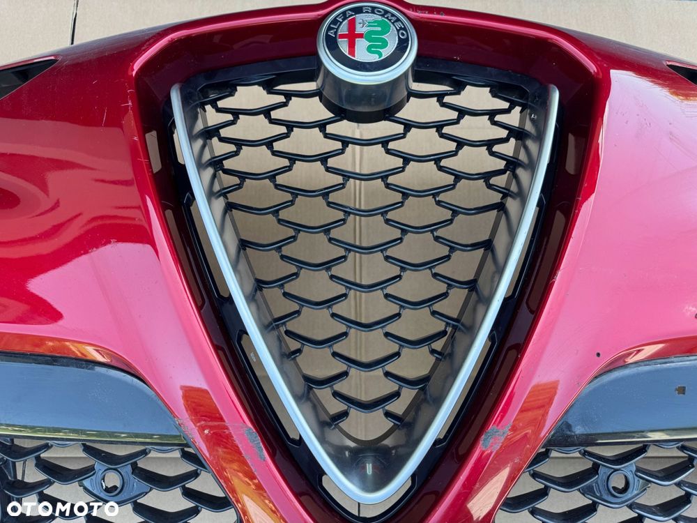 zderzak przód alfa romeo stelvio lift pdc oryginał ładny stan - 6