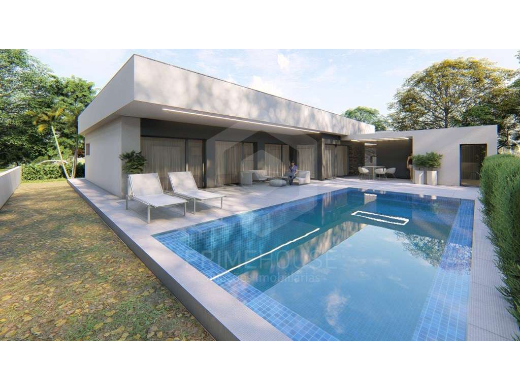 Moradia Isolada terrea T4 com Piscina Quinta do Anjo - Grande imagem: 2/18