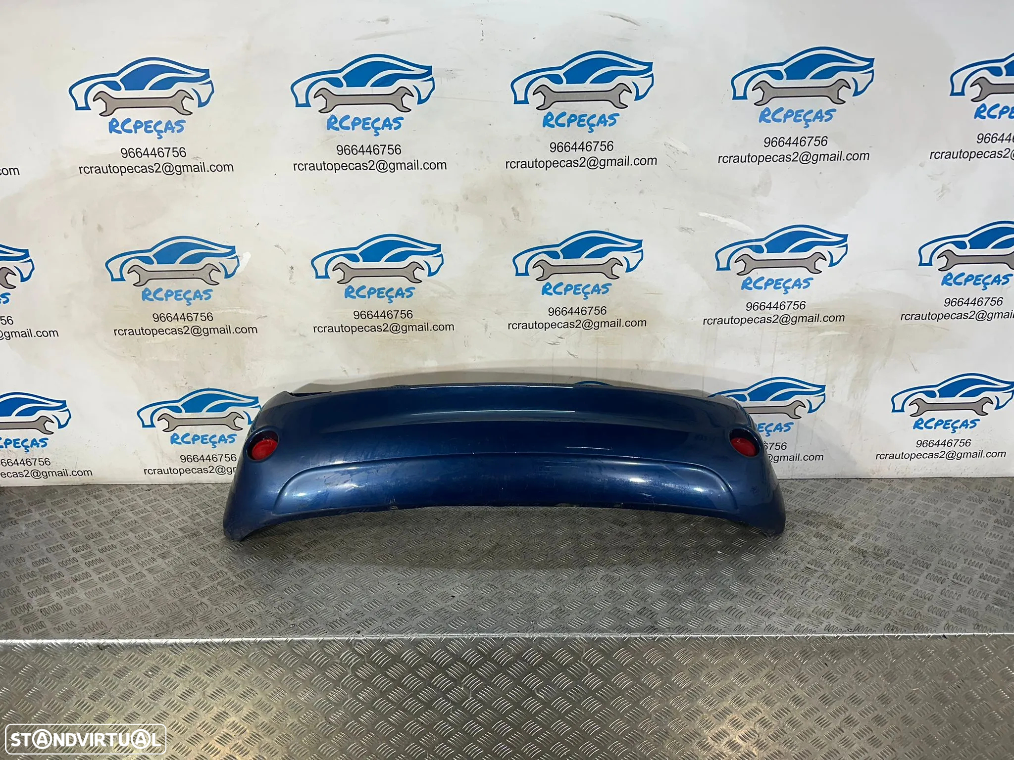 Parachoques Traseiro Tras Original Ford Fiesta 5 MK5 V Facelift 6S61-17K82 2002 - 2008 - 3