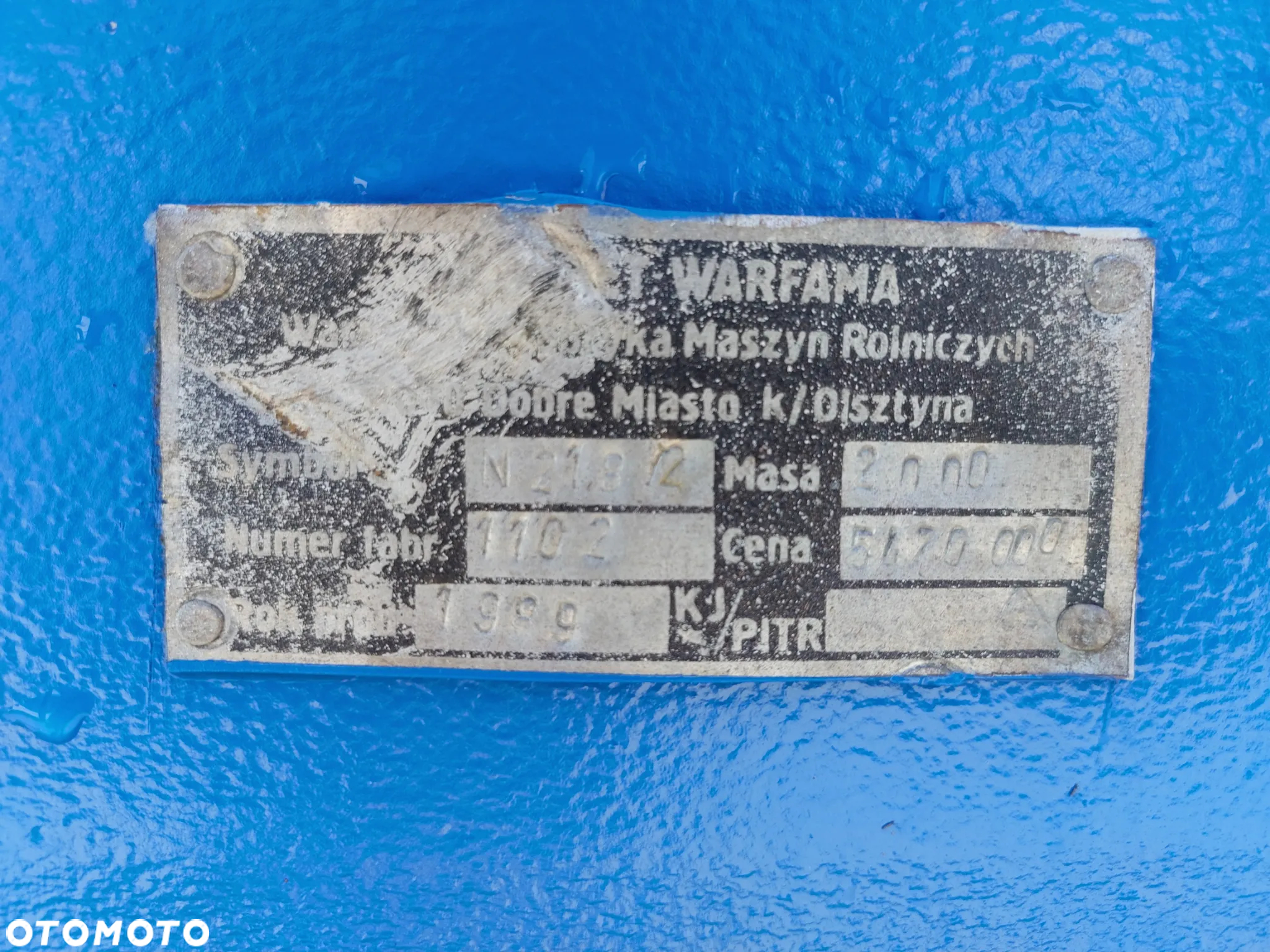 Inny Warfama Rozrzutnik Tandem 2 osie. - 8