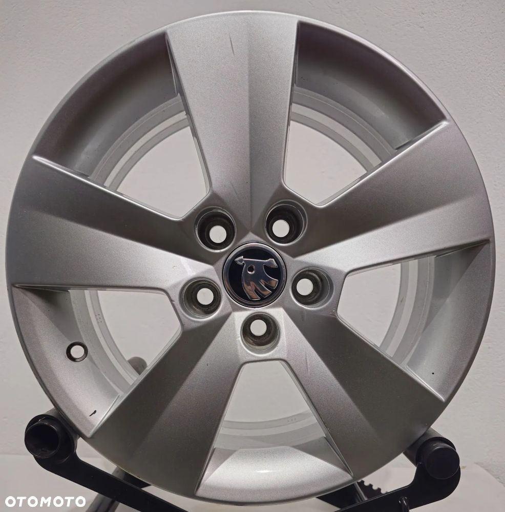 FELGI ALUMNINIOWE ORG. SKODA 6x15 ET38 5x100 5JA601025N - 4