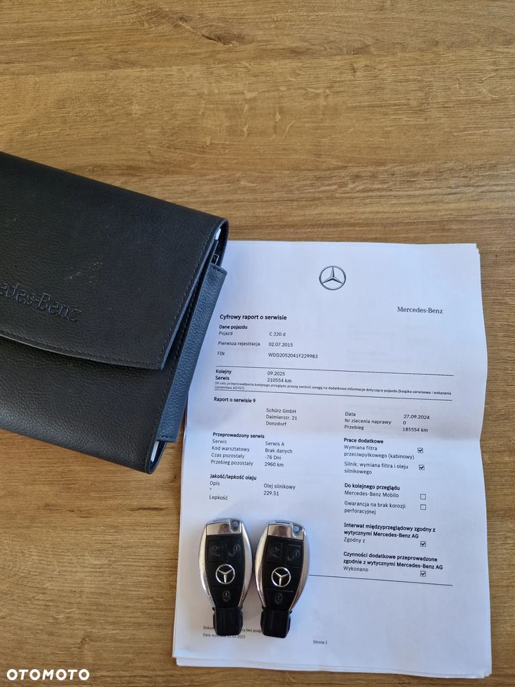 Mercedes-Benz Klasa C 220 (BlueTEC) d T 7G-TRONIC AMG Line - 36