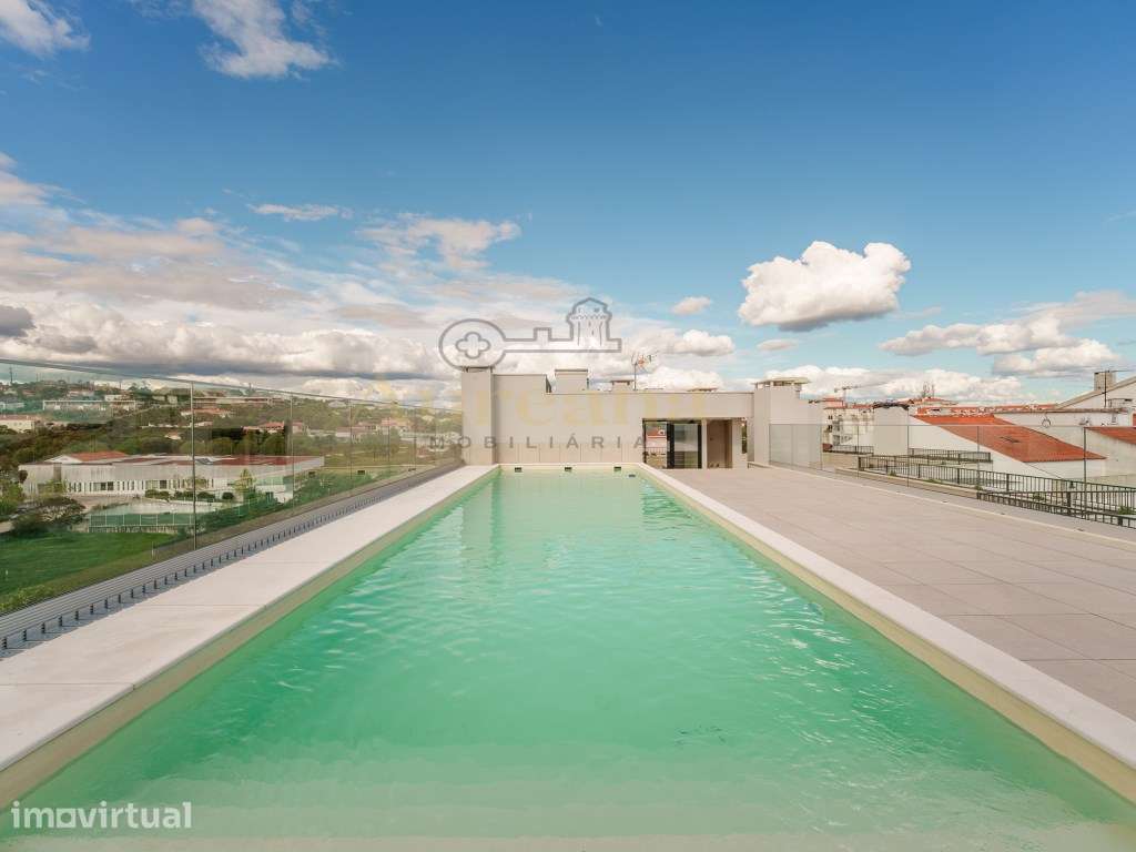 Apartamento T1 Novo em prédio de luxo com Piscina Privada - Fátima - Grande imagem: 3/25
