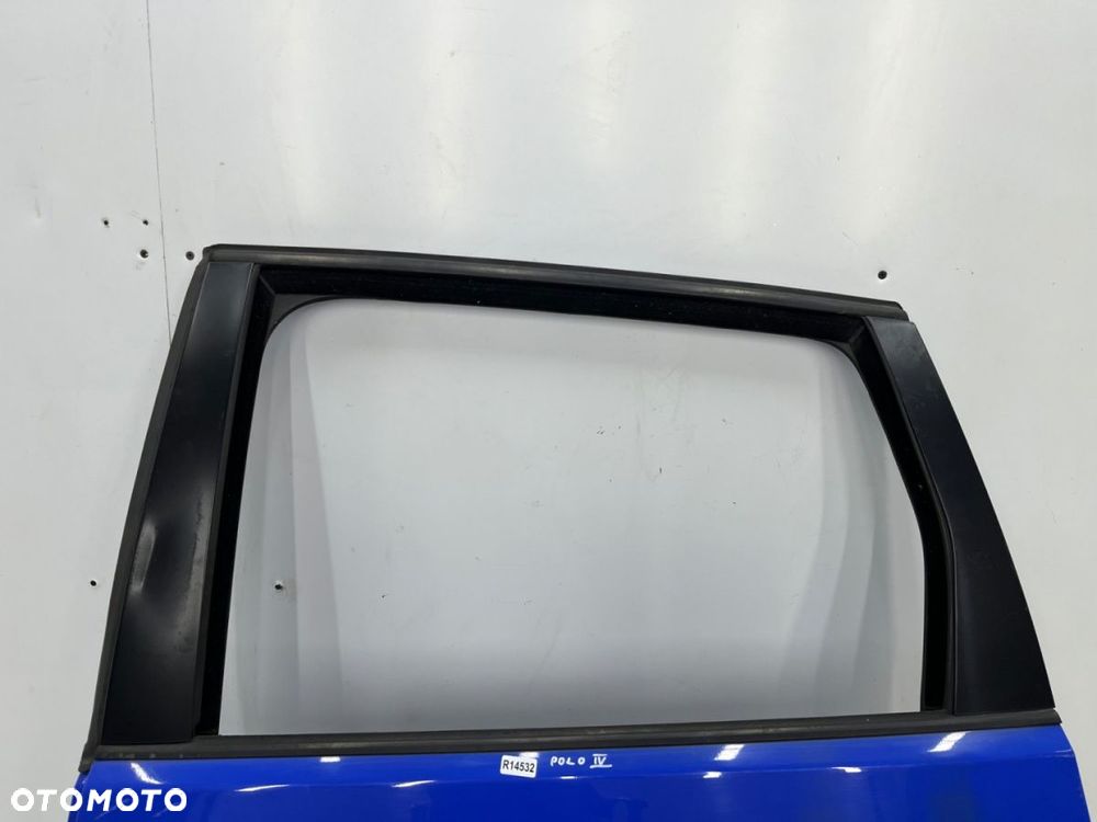 Drzwi VW Polo IV 4 01-09 lewe tylne lewy tył 606833311 LA5F - 2