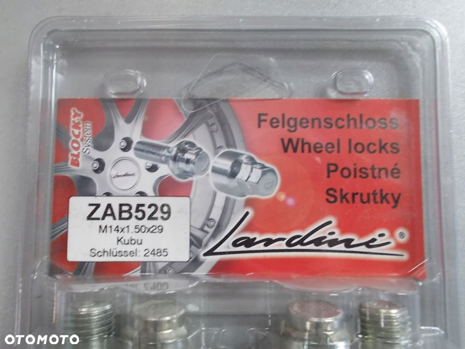 Śruby zabezpieczające M14x1,50 kula 29mm NOWE - 4